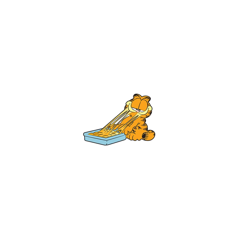 استیکر تزئینی موبایل و تبلت لولو مدل گارفیلد و لازانیا GARFIELD کد 543