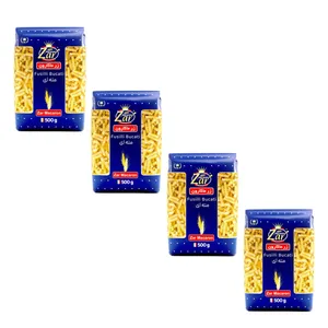 ماکارونی فرمی مته ای زرماکارون - 500 گرم بسته 4 عددی