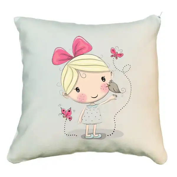 کوسن مدل دختر