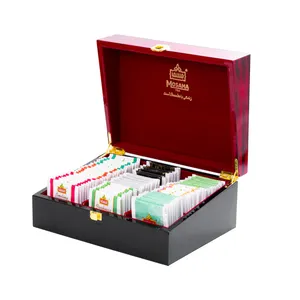 جعبه چای و دمنوش VIP مسما بسته 90 عددی