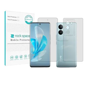 Rock space HyGEL model Hydrogel screen protector suitable for Vivo S17 mobile phone with phone back protector
