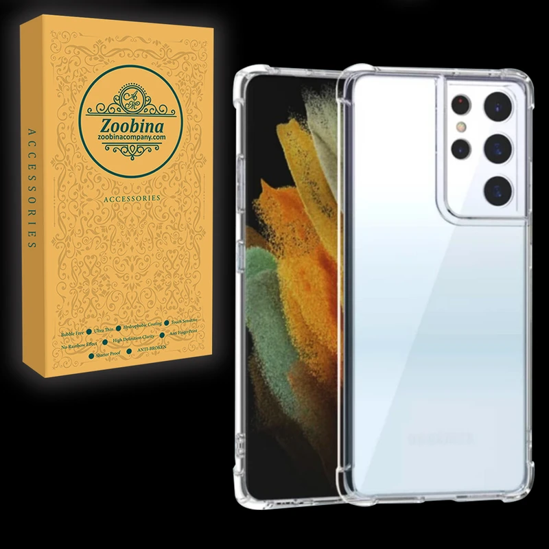 کاور زوبینا مدل Z COLORLESS مناسب برای گوشی موبایل سامسونگ Galaxy S21 Ultra