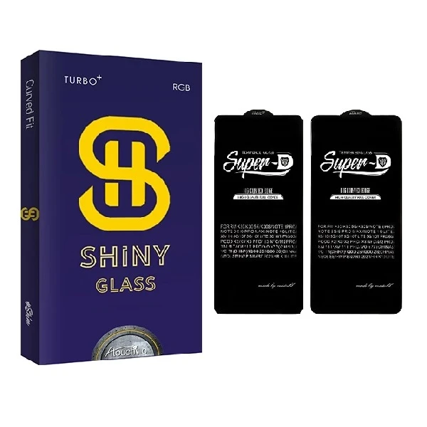محافظ صفحه نمایش آتوچبو مدل Shiny SuperD مناسب برای گوشی موبایل سامسونگ Galaxy A14 بسته 2 عددی