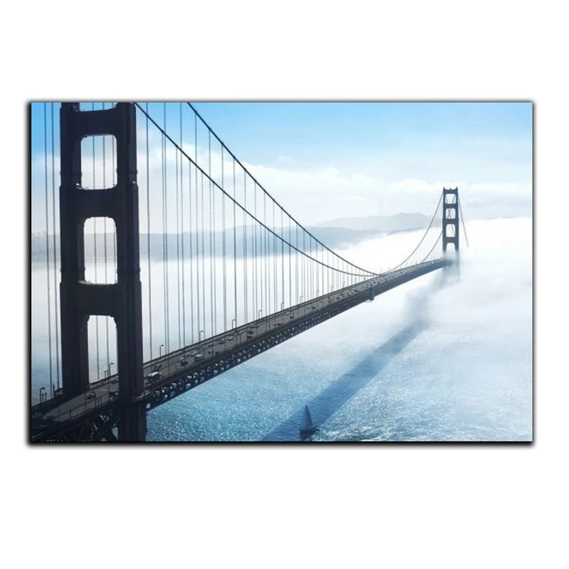 تابلو شاسی بکلیت طرح منظره شهر پل کابلی مدل SH-S1159