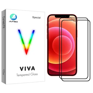 Junbo Viva Glass Ceramics Screen Protector For Apple Iphone 12/12Pro Pack Of 2