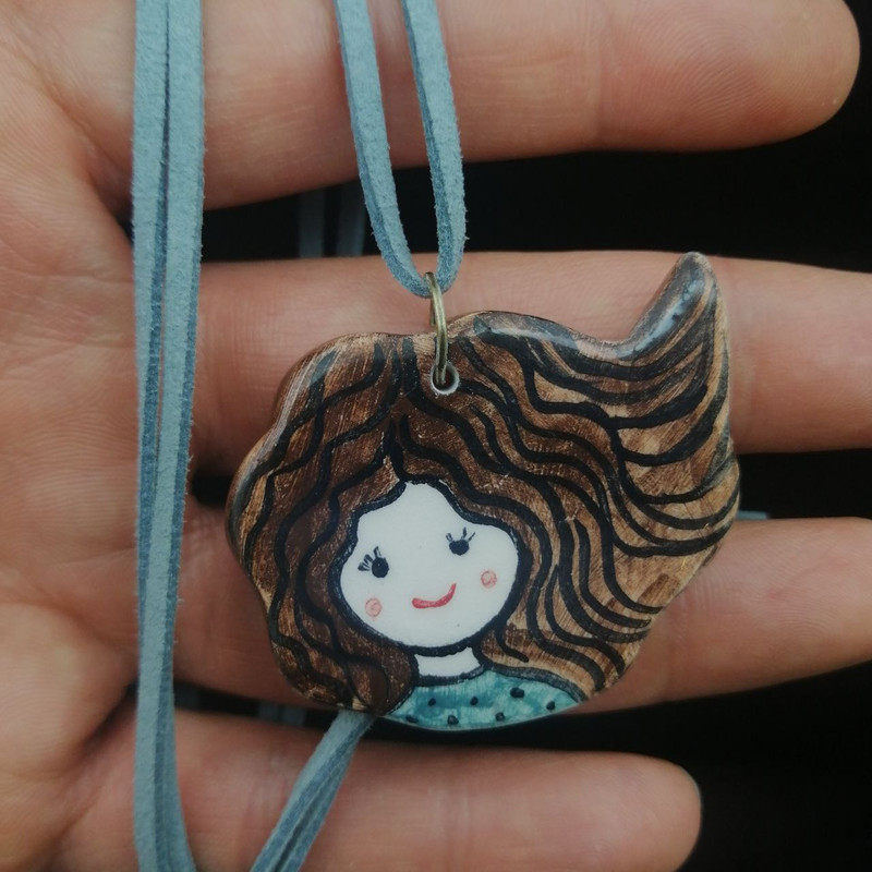 گردنبند دخترانه مدل لاله کد 12437985