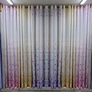 پرده مدل حریر آمبره پانچ کد 4 سایز 275*275 سانتی متر