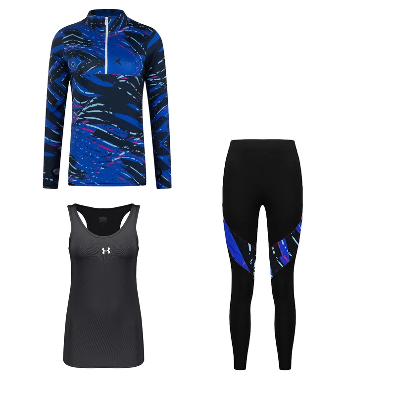 ست سه تکه لباس ورزشی زنانه مدل 1401-9101-276