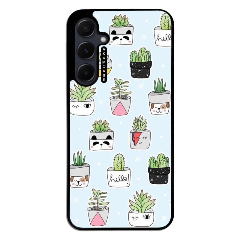 کاور آکام مدل AMC-WSGA55-CACTUS-45 مناسب برای گوشی موبایل سامسونگ Galaxy A55