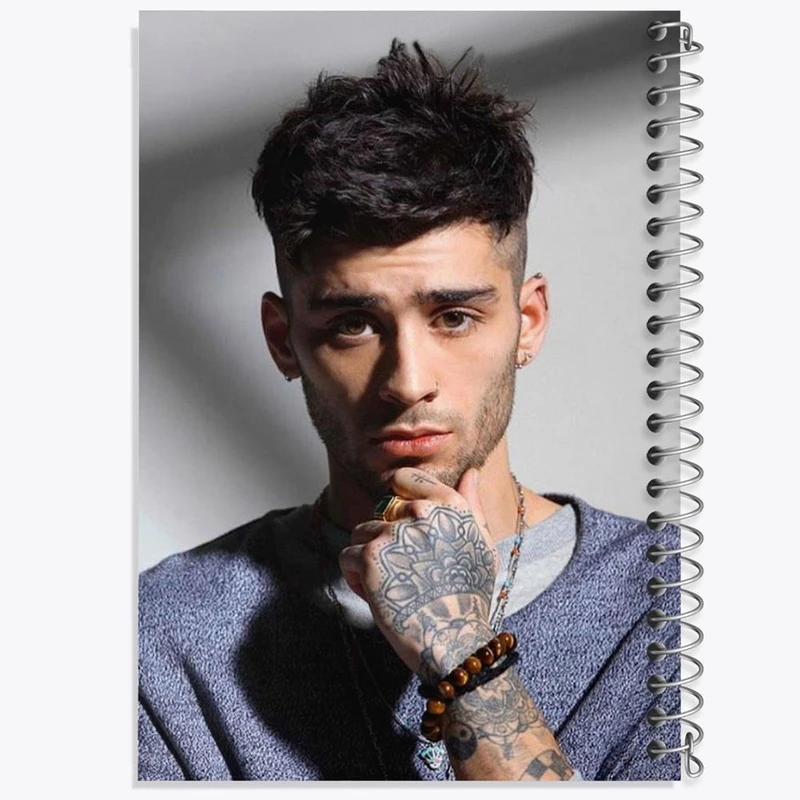 دفتر مشق 50 برگ خندالو مدل زین مالیک گروه موسیقی وان دایرکشن One Direction کد 18910