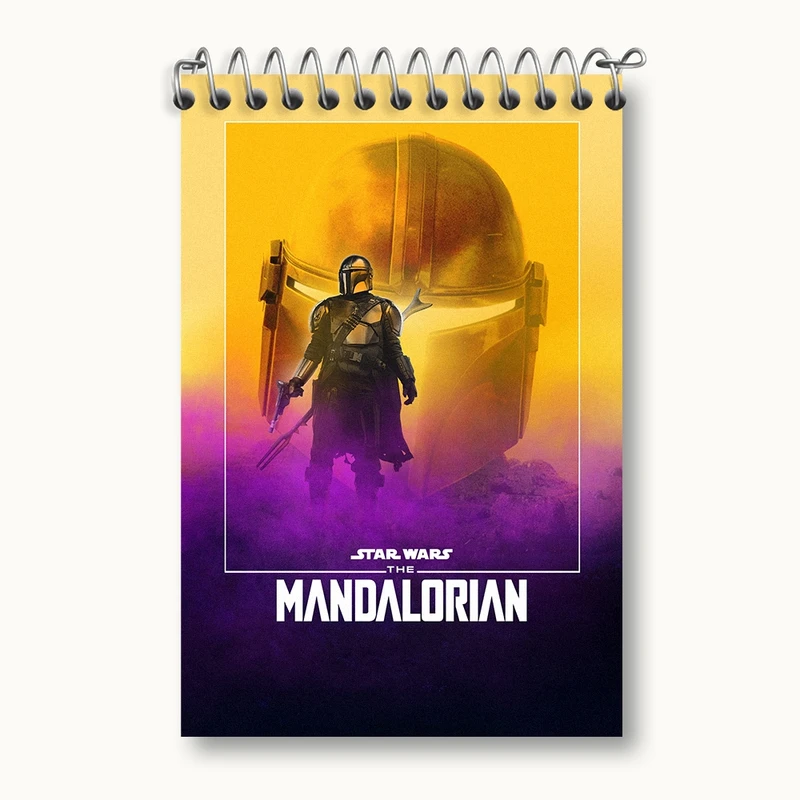 دفتر یادداشت 50 برگ خندالو مدل جنگ ستارگان (Star Wars) کد F1832