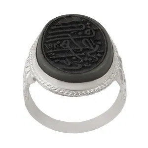 انگشتر نقره زنانه بازرگانی میلادی مدل حدید کد AM_1361