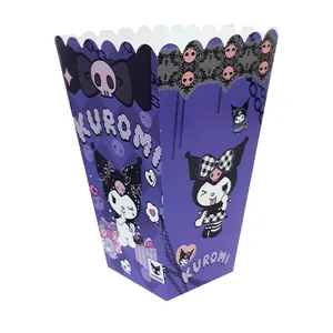 ظرف پاپ کورن یکبار مصرف مدل کرومی کد KuromiP3 مجموعه 10 عددی