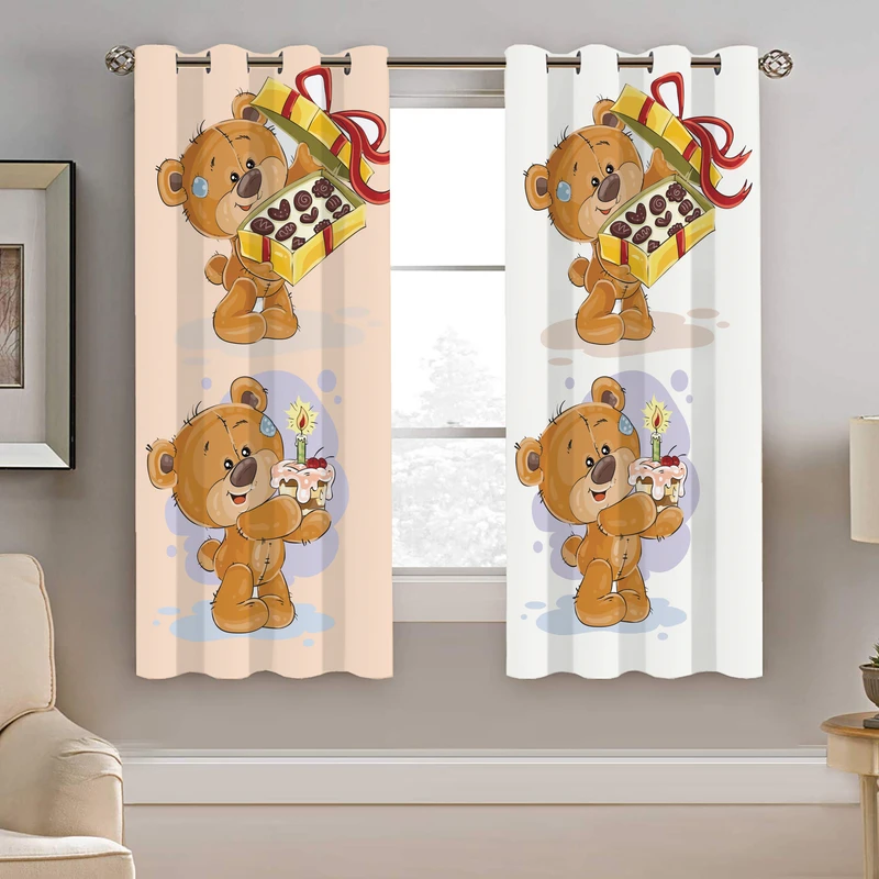 پرده نیروانا طرح کودک مدل هازان کد 4344    سایز 140×200 سانتی متر