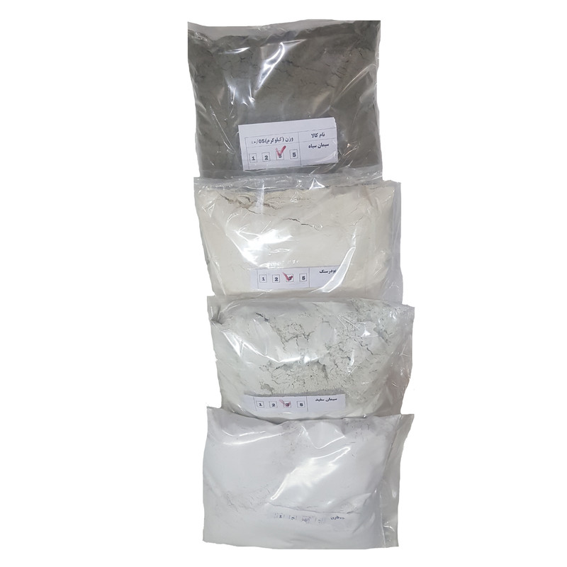 مجموعه 4 عددی مصالح ساختمانی مدل TRZ وزن سه کیلوگرم