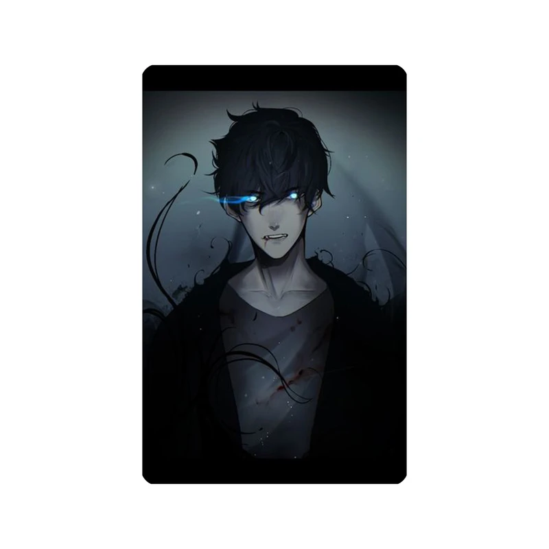 استیکر کارت مدل انیمه طرح سولو لولینگ سونگ جین وو solo leveling sung jin woo کد 5409