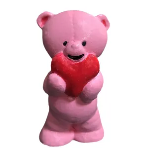 مجسمه مدل تدی خرس قلب به دست کد 302 بسته 2 عدی