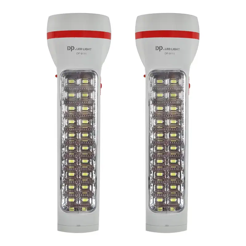 چراغ قوه دی پی مدل دوکاره کد DP-9111 بسته 2 عددی