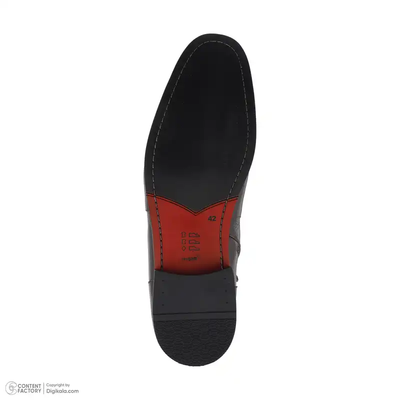 نیم بوت مردانه چرم مشهد مدل J6229-091