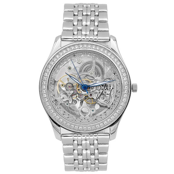 ساعت مچی عقربه‌ای اتوماتیک مردانه مدل نقره