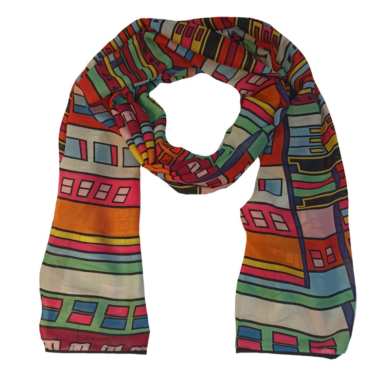 شال زنانه مدل حریر فانتزی