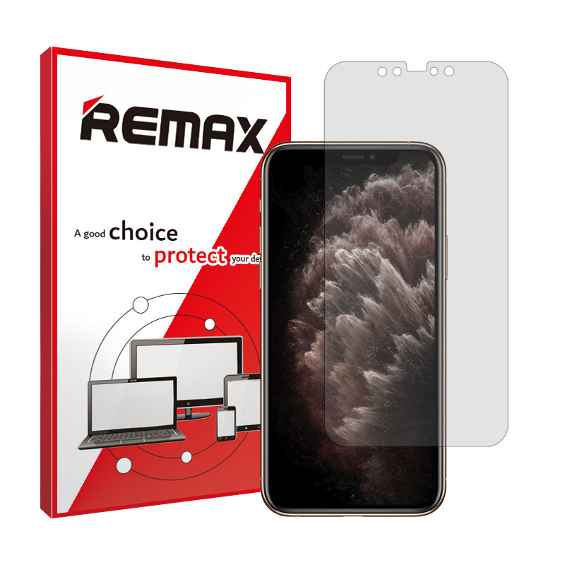 محافظ صفحه نمایش شفاف ریمکس مدل HyGEL مناسب برای گوشی موبایل اپل iPhone 11 Pro Max