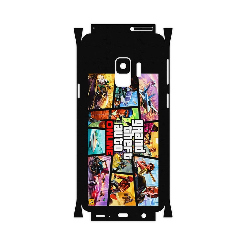 برچسب پوششی ماهوت مدل GTA Online Game Series-FullSkin مناسب برای گوشی موبایل سامسونگ Galaxy S9