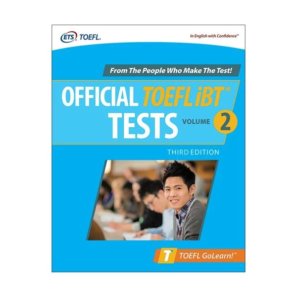 کتاب ETS TOEFL-Official TOEFL iBT Tests Volume 2-Third Edition اثر Educational Testing Service انتشارات  McGraw-Hill Education