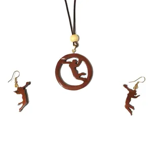 نیم ست زنانه طرح والیبال