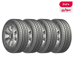 لاستیک خودرو بارز مدل P648 سایز 15 / 65 / 185 میلی‌متر تولید سال 2020 - 4 حلقه