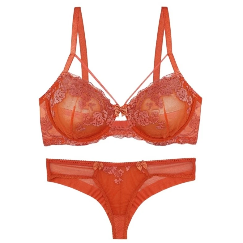 ست شورت و سوتین توری زنانه بارون کد 347