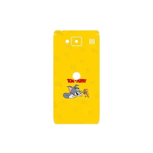 MAHOOT Tom and Jerry Cover Sticker for Motorola Droid Razr HD