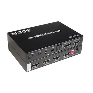 اسپلیتر 4 پورت HDMI کی نت مدل K-MAHD2024  بسته دو عددی