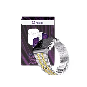 بند فوندا مدل Ro-lex مناسب برای اپل واچ 49 میلیمتری