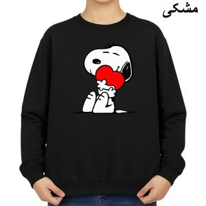 سویشرت زنانه مدل اسنوپی کد v24