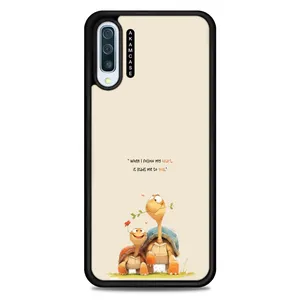 AKAM AMC-WSGA50-ANIMALS QOUTES-2 Cover For Samsung Galaxy A50