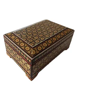 جعبه جواهرات خاتم کاری کد 313