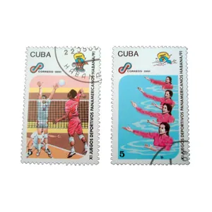 تمبر یادگاری مدل ورزشی کد bc-2278 مجموعه 2 عددی