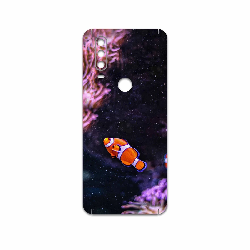 برچسب پوششی ماهوت مدل Clownfish مناسب برای گوشی موبایل موتورولا One Action