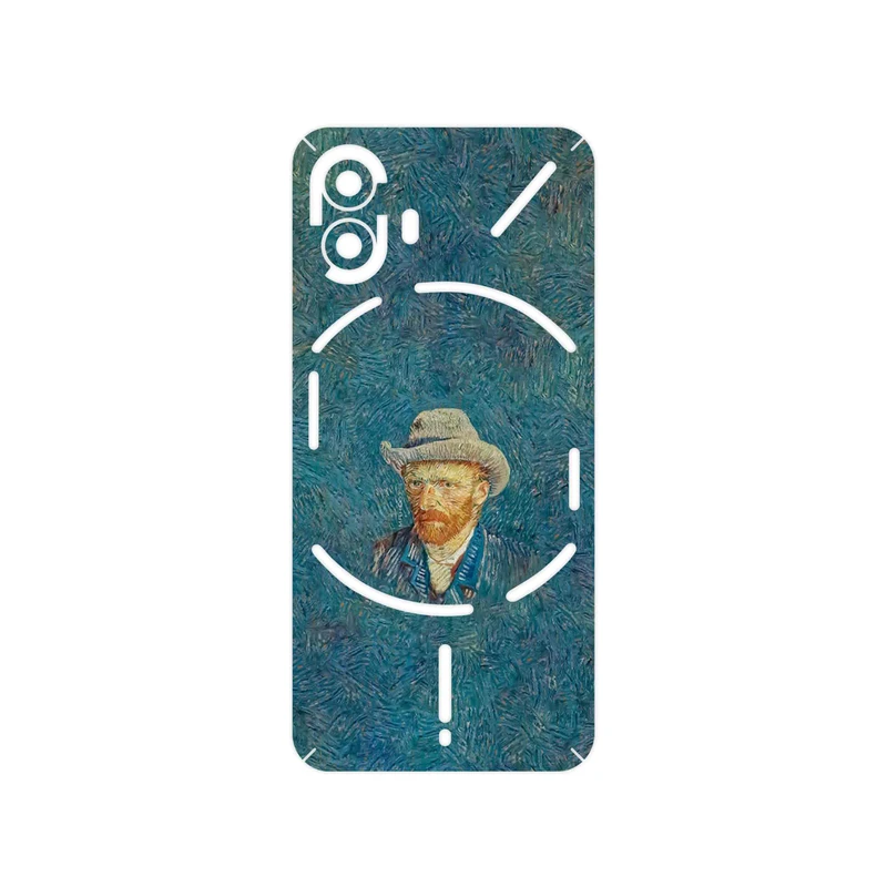 برچسب پوششی ماهوت مدل Self portrait with a gray felt hat مناسب برای گوشی موبایل ناتینگ Phone 2
