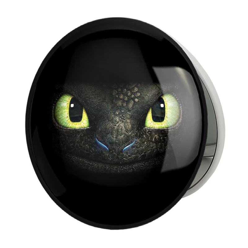 آینه جیبی خندالو طرح اژدها سواران DreamWorks Dragons مدل تاشو کد 13756 