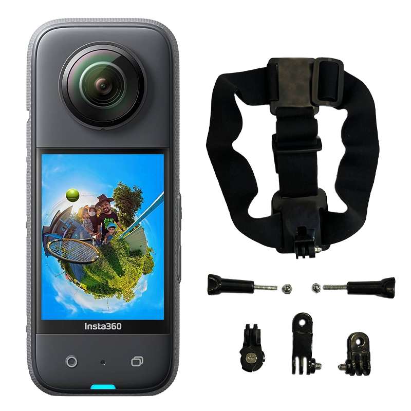 دوربین فیلم برداری ورزشی اینستا 360 مدل sta360 x3 به همراه لوازم جانبی دوربین فیلم برداری ورزشی اینستا 360 مدل sta360 x3 به همراه لوازم جانبی