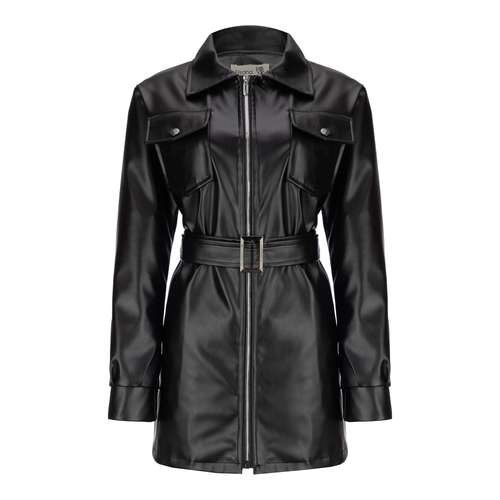 کت چرم زنانه السانا مدل مهنا کد 137701