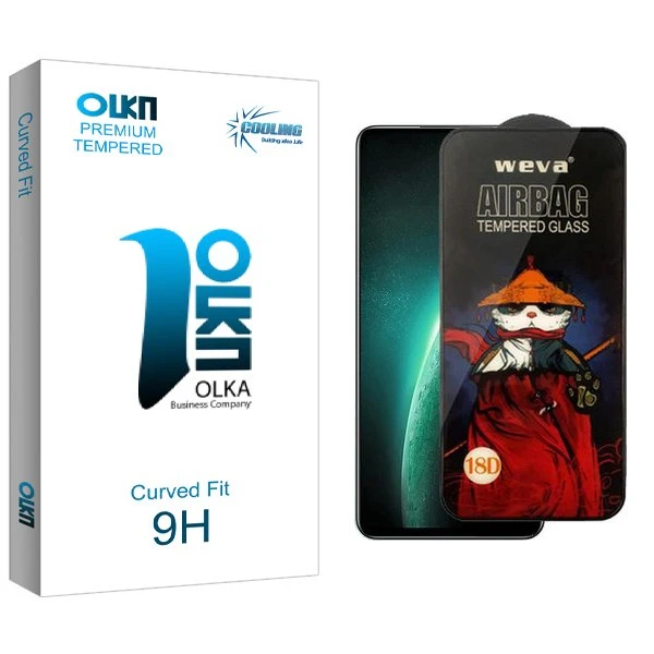 محافظ صفحه نمایش کولینگ مدل Olka Airbag مناسب برای گوشی موبایل ریلمی Narzo 60X