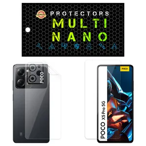 Multi Nano X-SFT Screen Protector For Xiaomi Redmi Note 12 Pro Speed with back skin