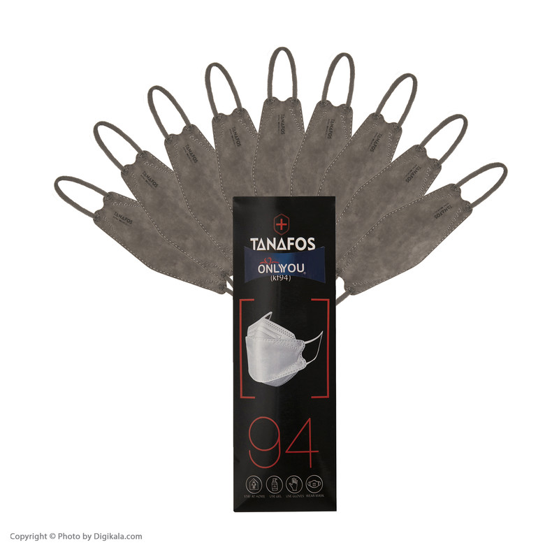 ماسک تنفسی اونلی یو طرح سه بعدی مدل تنفس کد Grn 610 بسته 25 عددی