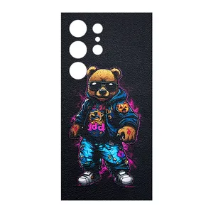 Remax cover sticker Leth model Sport bear design suitable for Samsung Galaxy S24 Ultra mobile phone