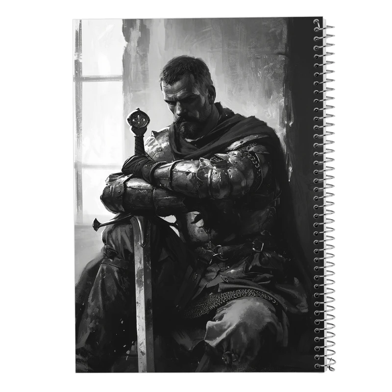 دفتر ژورنال نویسی 50 برگ مدوپد مدل نقطه ای طرح بازی تاج و تخت GOT کد DF14340