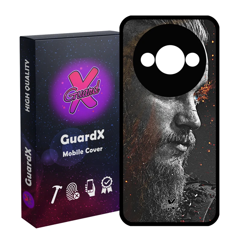 کاور گارد ایکس طرح Ragnar مدل قاب Glass10204 مناسب برای گوشی موبایل شیائومی Redmi A3 4G/ A3X 4G/ Poco C61