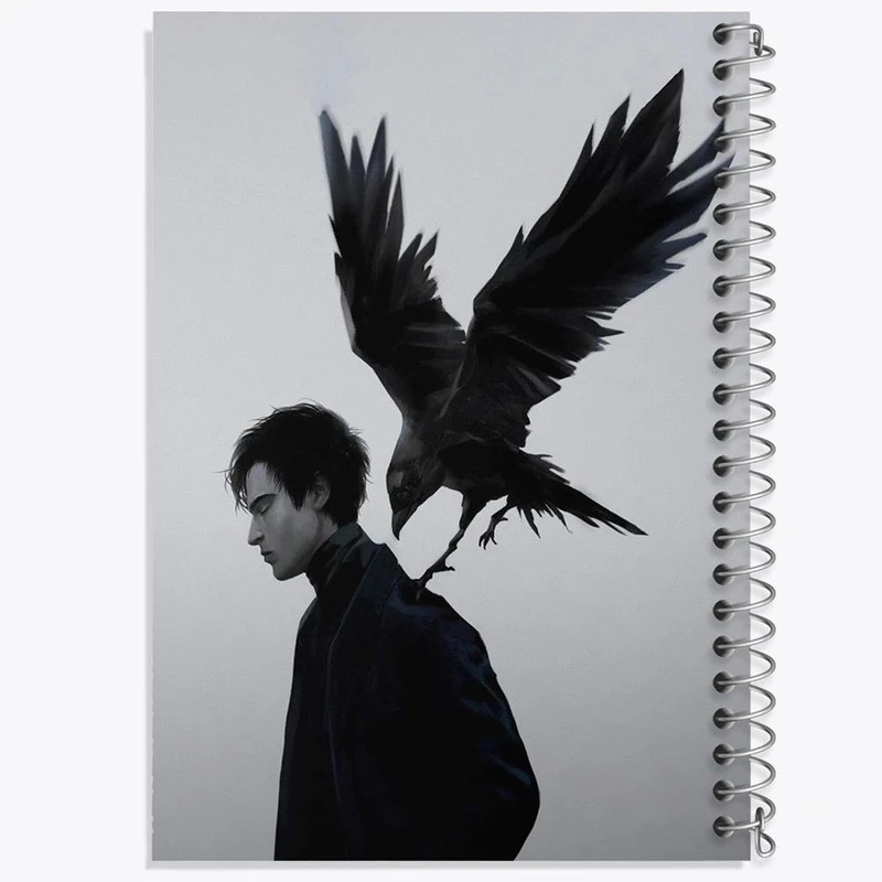 دفتر نقاشی 50 برگ خندالو مدل سریال سندمن مرد شنی Sandman کد 29744